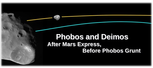 Banner Phobos & Deimos Workshop - Issi Bern March 2010