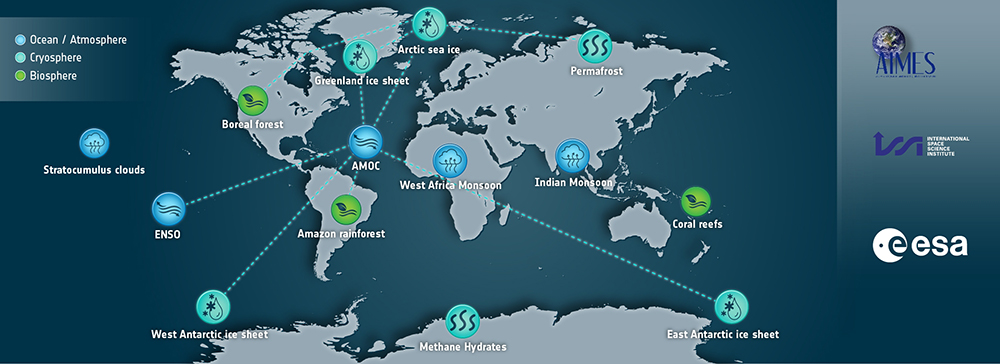 Tipping Points in the Earth's Climate