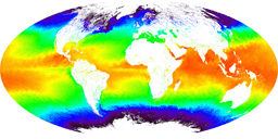 MODIS SST Map
