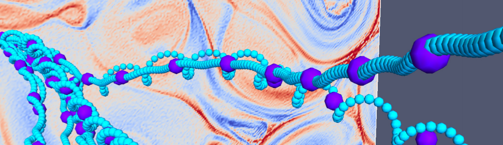 particle acceleration simulation