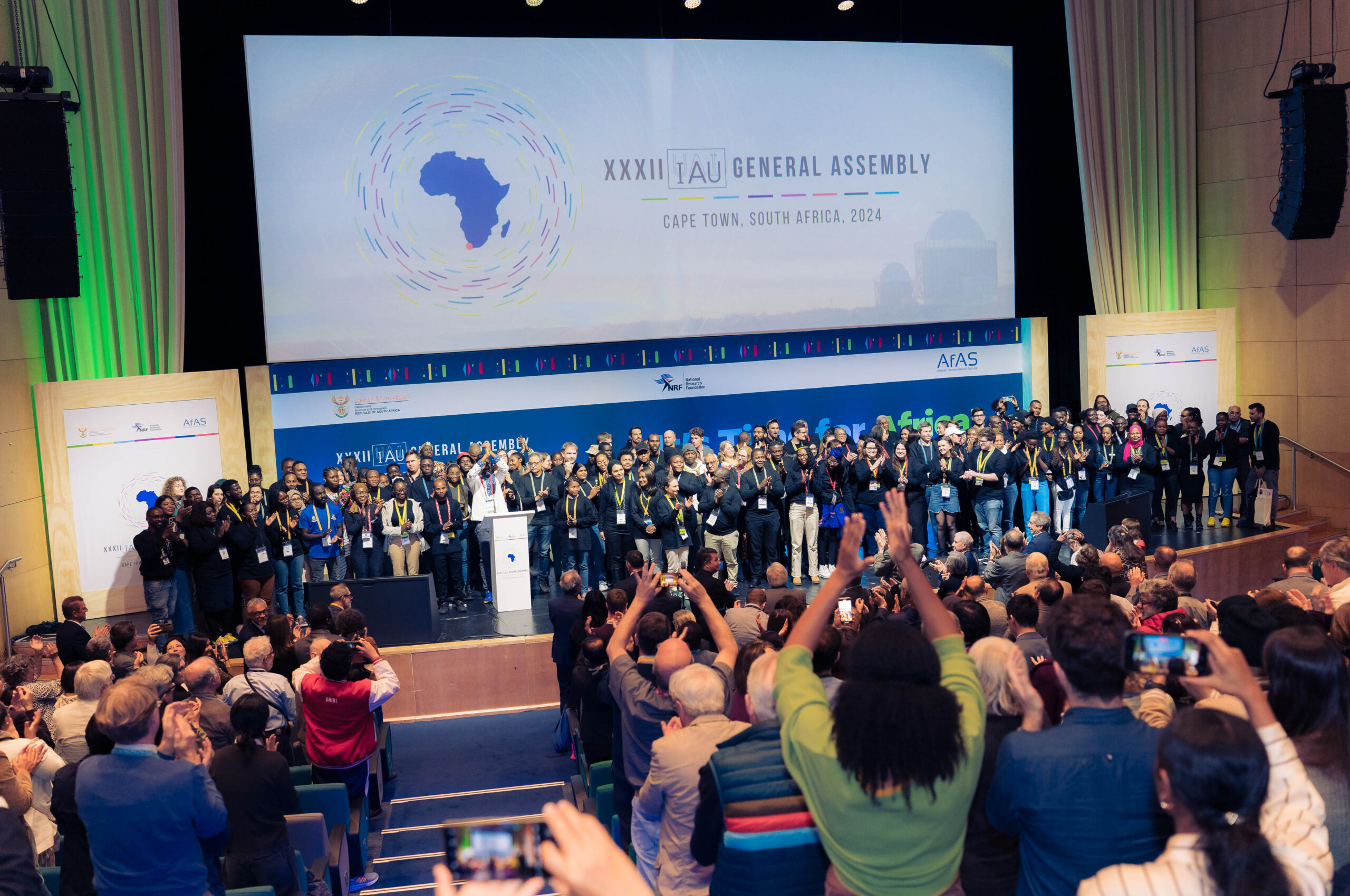Kevin Govender and the IAU General Assembly 2024 organisers and volunteers.