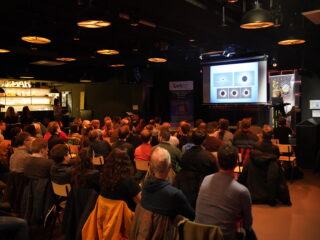 Astronomy on Tap, Bern. Picture by AoT Bern, Ruben Tandon and Brian Magee.