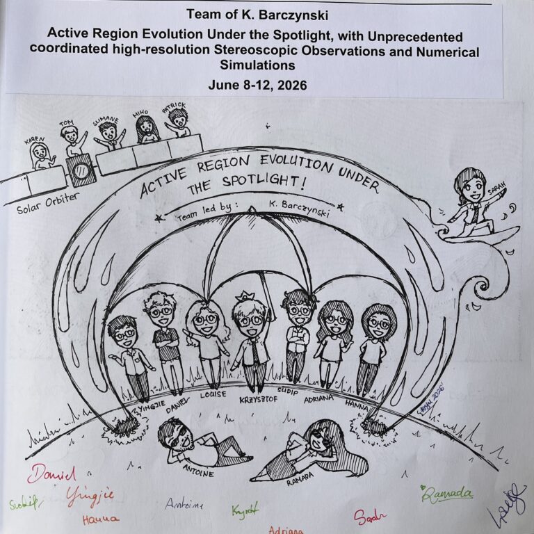 Guestbook artwork by ISSI International Team #601, Barczynski, June 2026