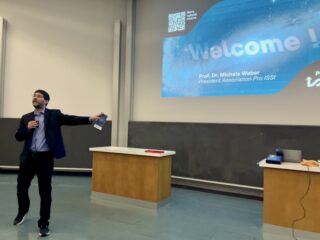 The Surprising Expansion History of the Universe –Public ProISSI Lecture by Nobel Laureate Adam Riess. Photo by Fabio Crameri