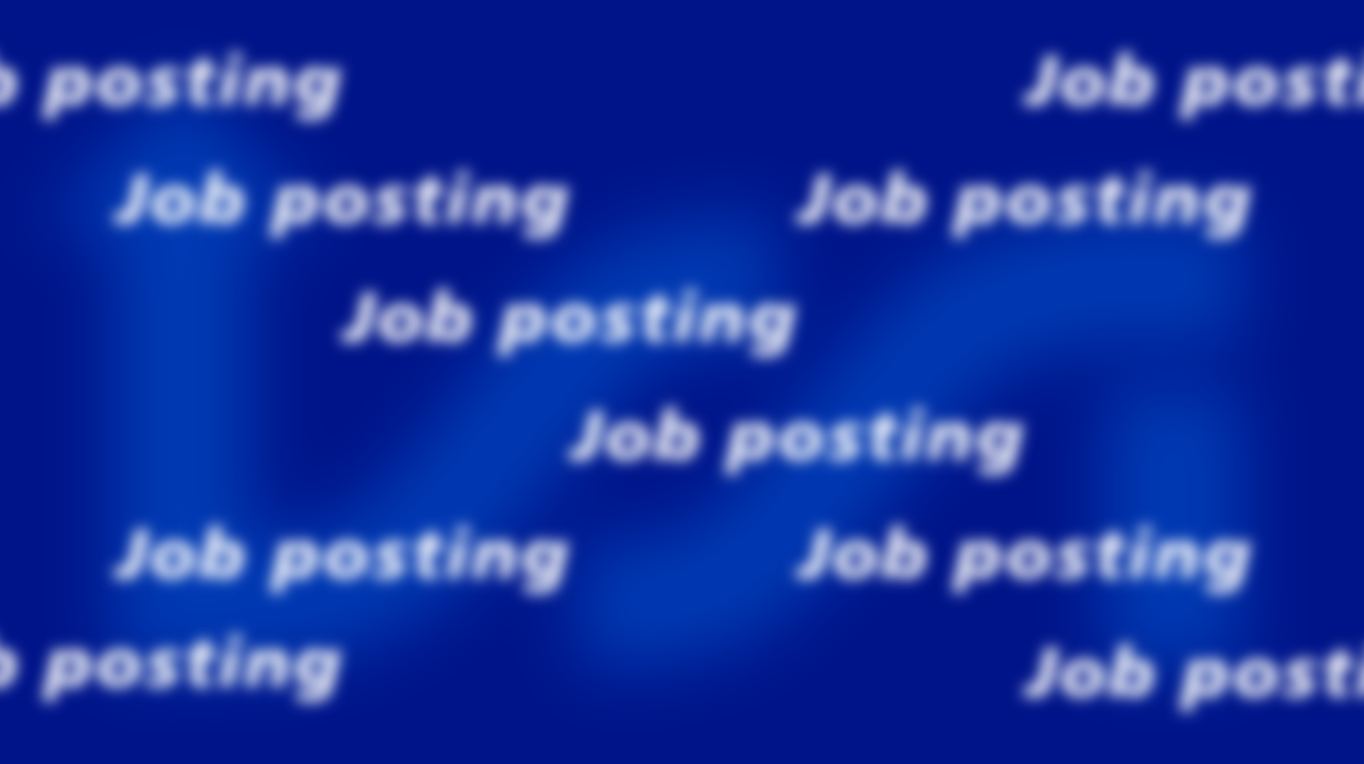 Job posting graphic