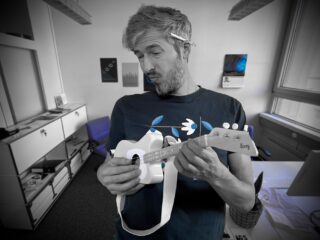 ISSI Communications Specialist Fabio Crameri trying to find the right tone. And still is, as you maybe can tell from reading this article…