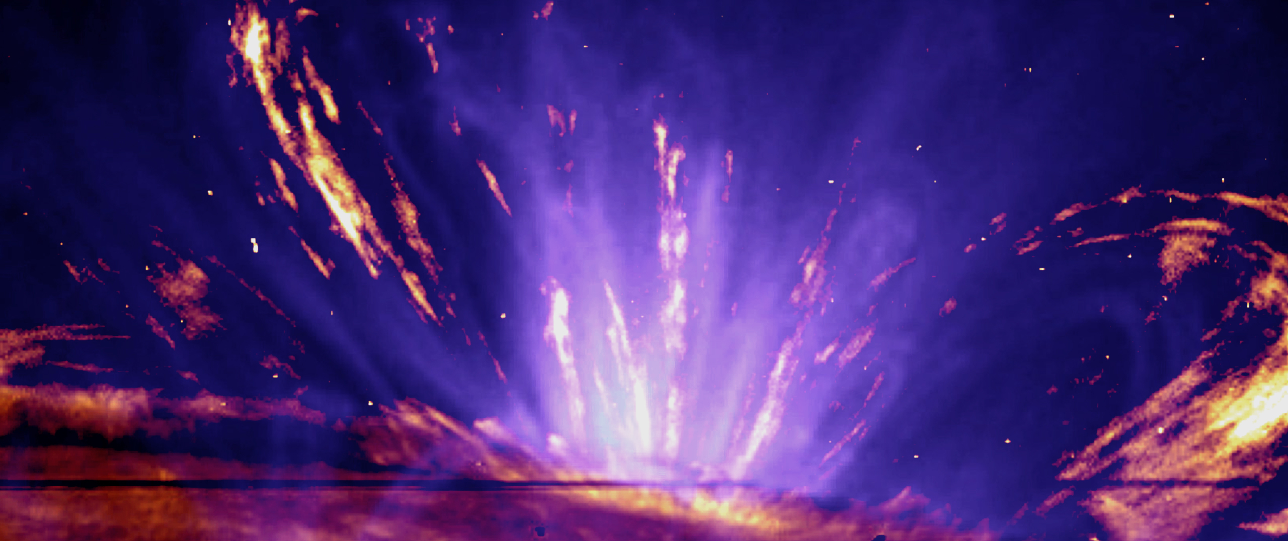 The composite image groups two images of a hot corona and coronal rain. Image adjusted from Salome et al. 2006.