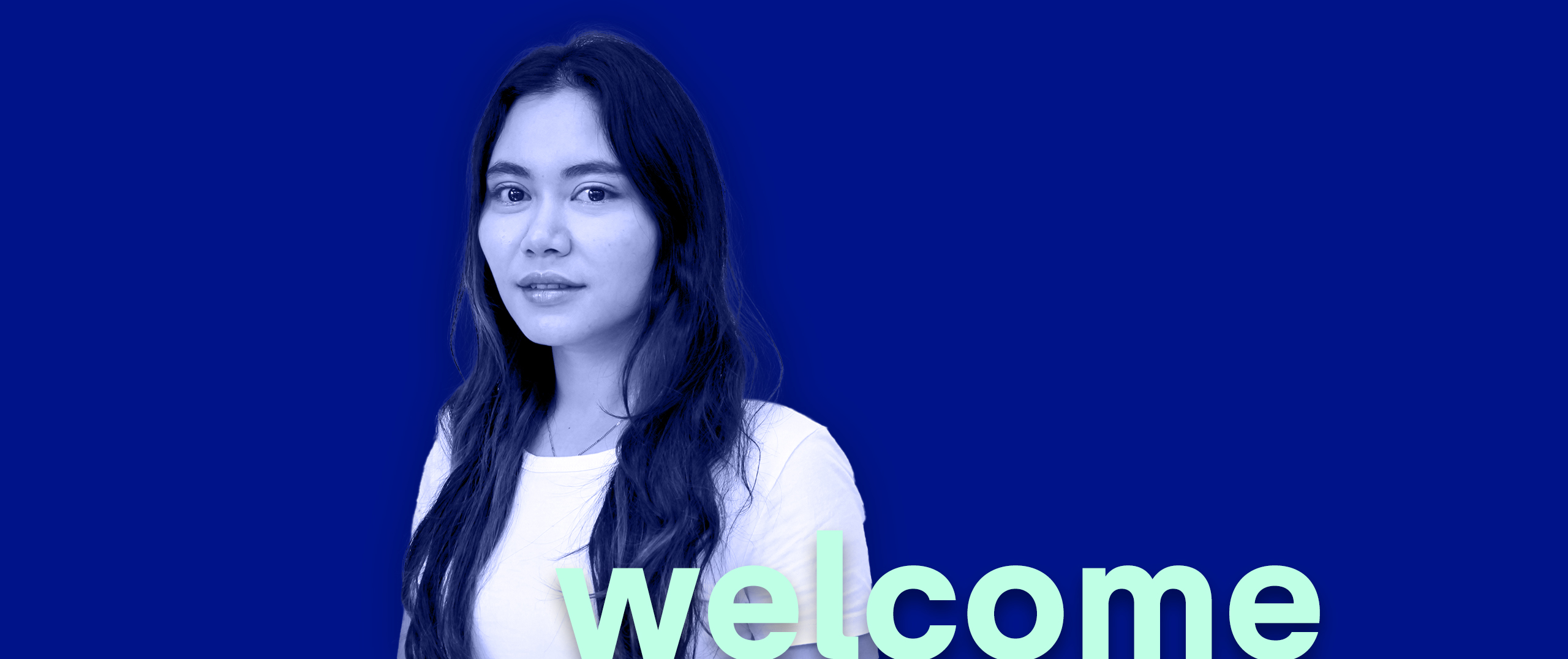 Portrait picture of Dr. Htet Yamin Ko Ko on a blue background.